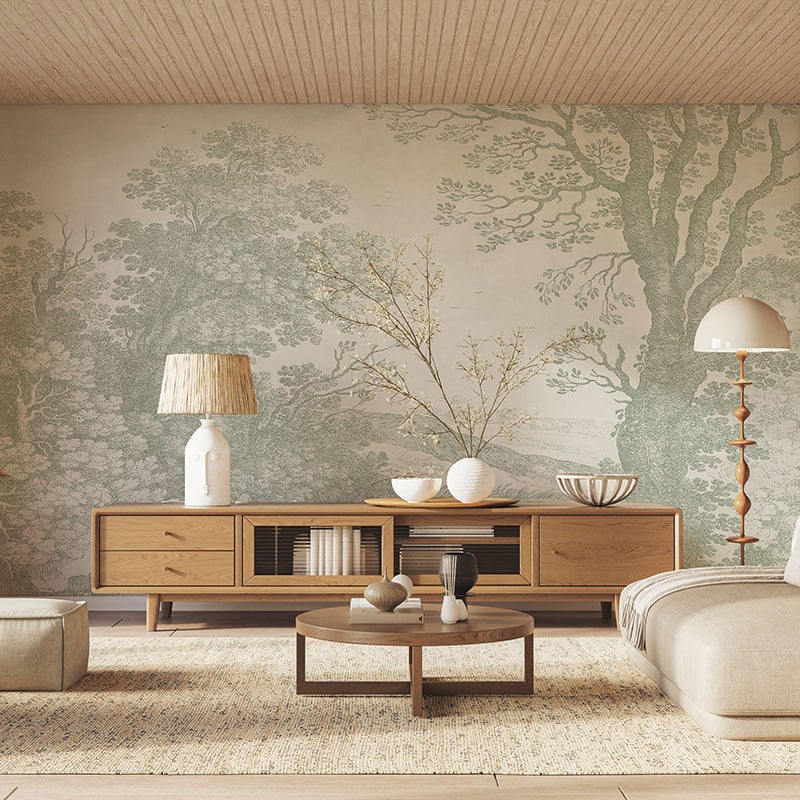 Silent Meadow Sage Wallpaper