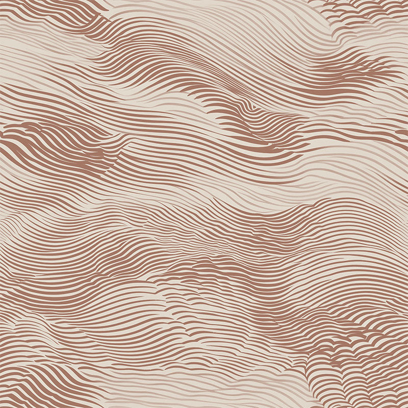 Whisps Mocha Mousse Wallpaper