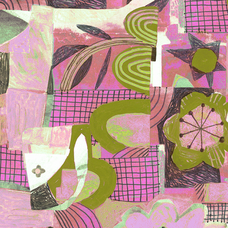 Pink Cup Coord E wallpaper