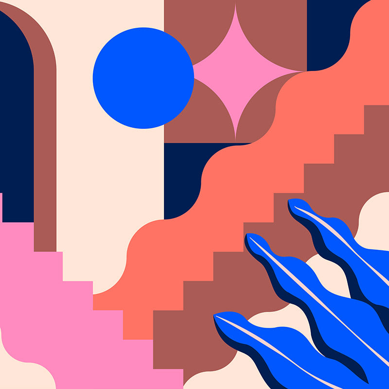 Happy Place Neutral Wallpaper