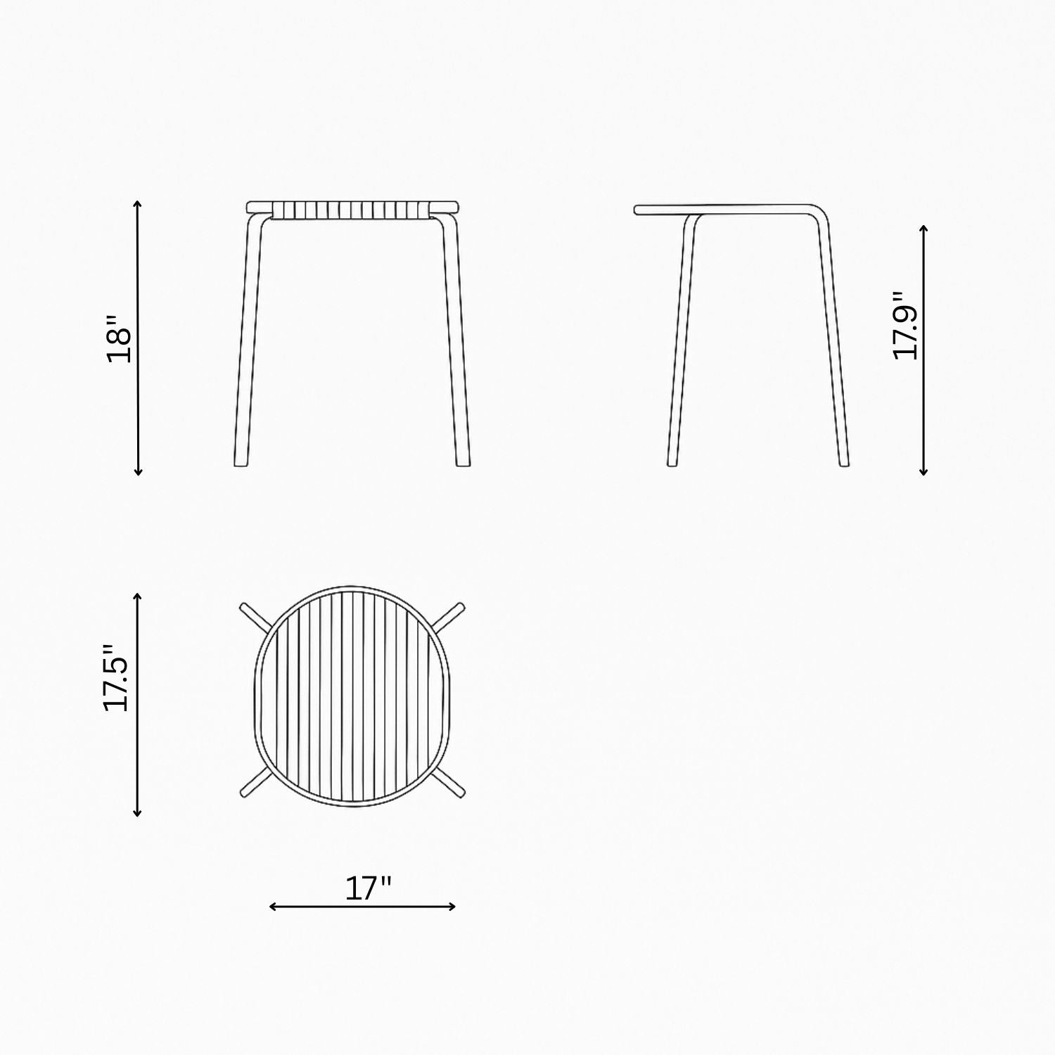 Hula Stacking Stool