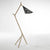 Leaf Standing Lamp by Meyer Von Wielligh. The whimsical Leaf Standing Lamp is inspired by nature. Available in different timbers with a striking, laser cut black metal lamp shade. 