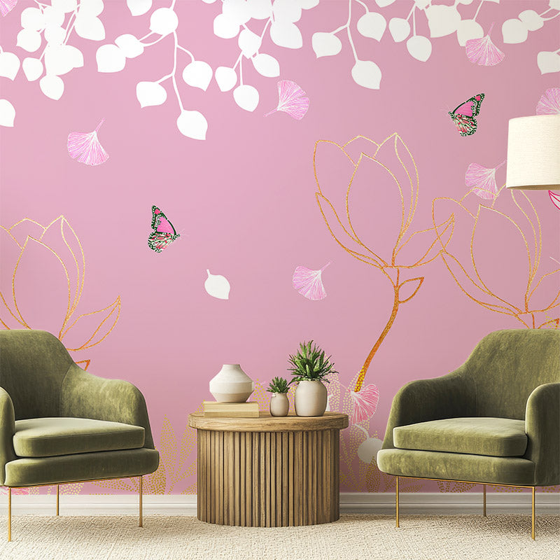 Magnolia Soft Bloom Wallpaper