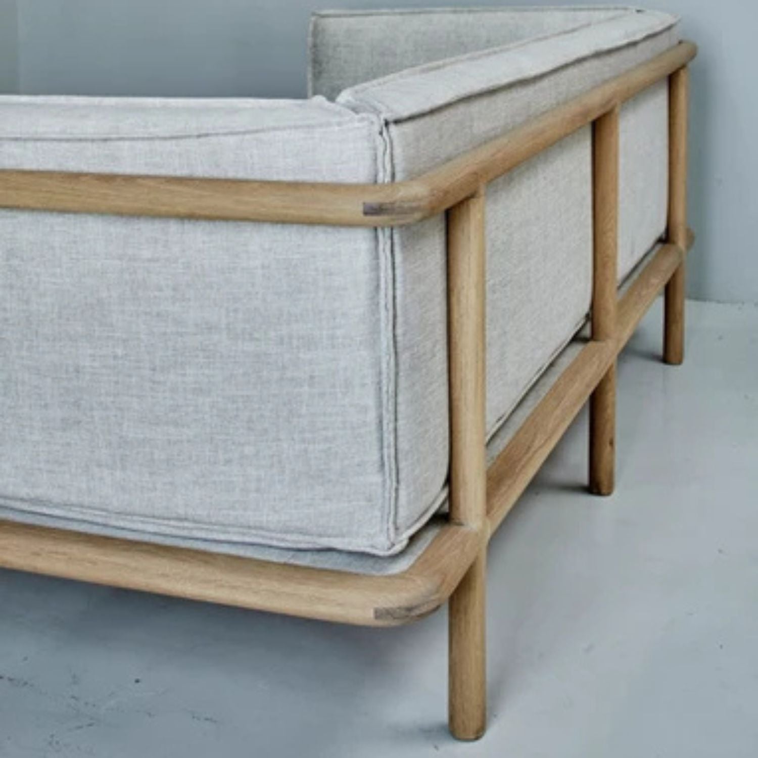 Melike Two Seater Sofa - frame only