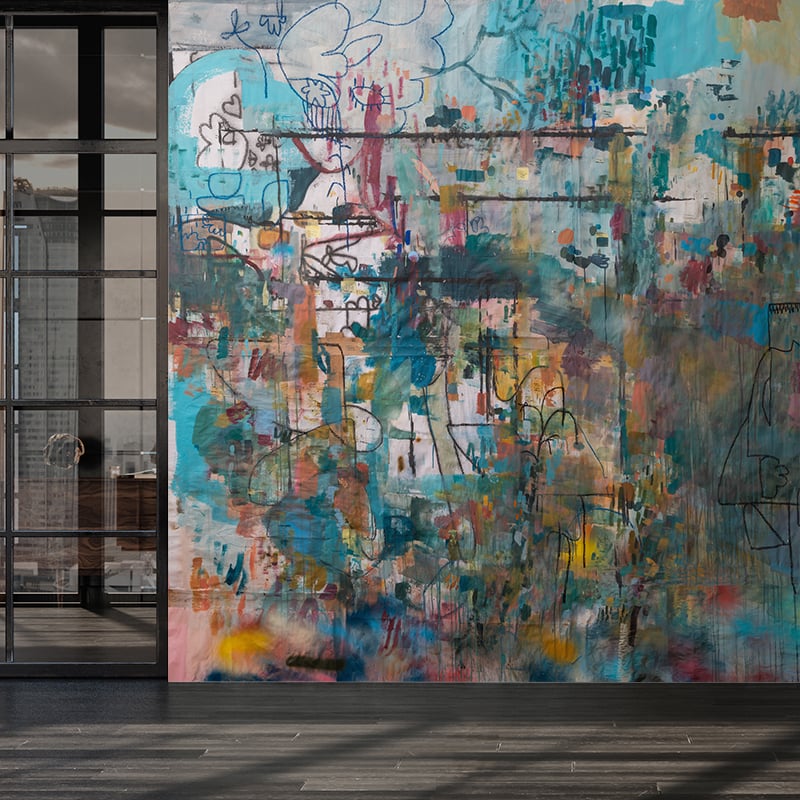 Senyol Collectiiion Studio Blue wallpaper