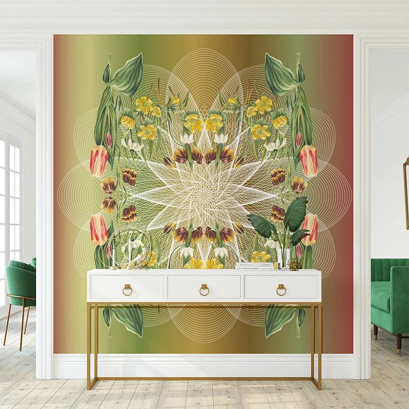 Spring-Floral-Spiral-Botanical-Mural-Autumn-by-Adrienne-Kerr.webp