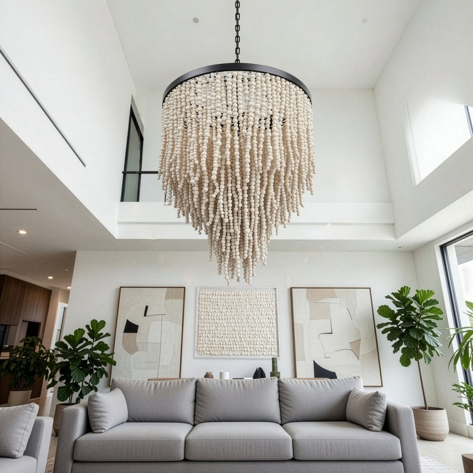 Waterfall Round Chandelier