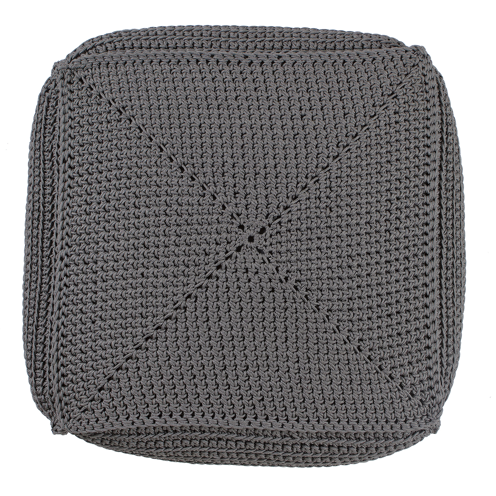 Robala Footstool by Fibre Designs. Hand-braided Robala Footstools from Verandah Collection, are hardwearing, making them ideal for demanding domestic & commercial environments.