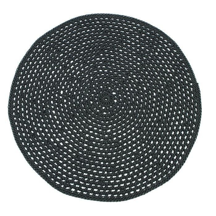 ROBALA CUSTOM MADE ROUND RUG BY FIBRE DESIGNS. The Verandah Collection rugs are hard-wearing, elegant & luxurious, suitable for an indoor or outdoor setting & easy to maintain.