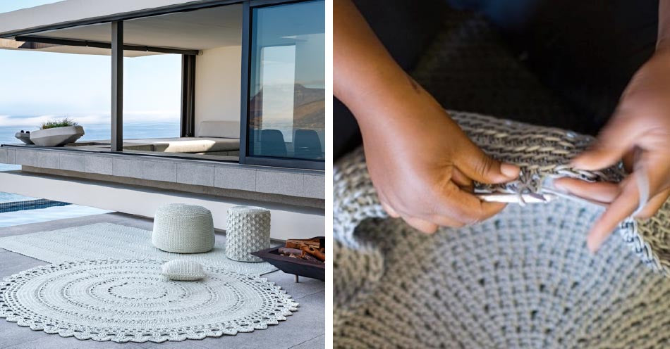 Fibre Designs: Weather-resistant outdoor rugs & furniture