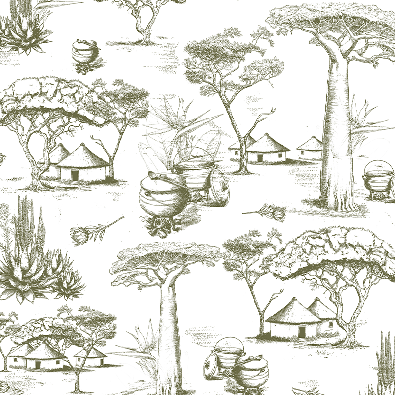 300dpi_REPEAT_Molebatsi_Print_2024_Olive_Green_Toile_du_Sud.png