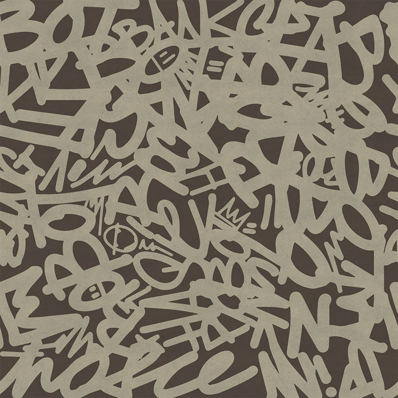 Circuit Vandalism Brown Wallpaper