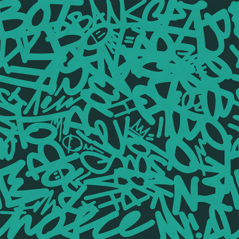 Circuit Vandalism Green Wallpaper