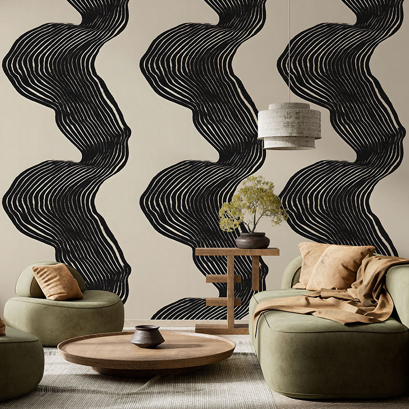 Lina Charcoal wallpaper