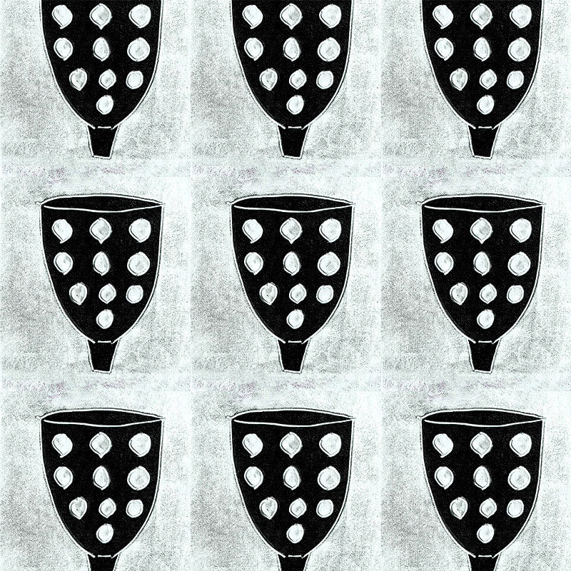 Spotted Cups Wallpaper