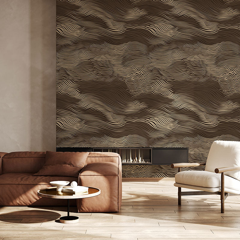 Whisps Cacao Inverted Wallpaper