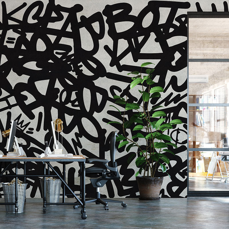 Circuit Vandalism Black Wallpaper