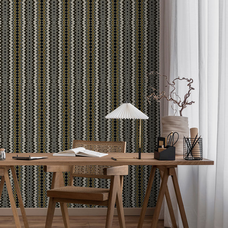 Contrast Zig Zag Wallpaper