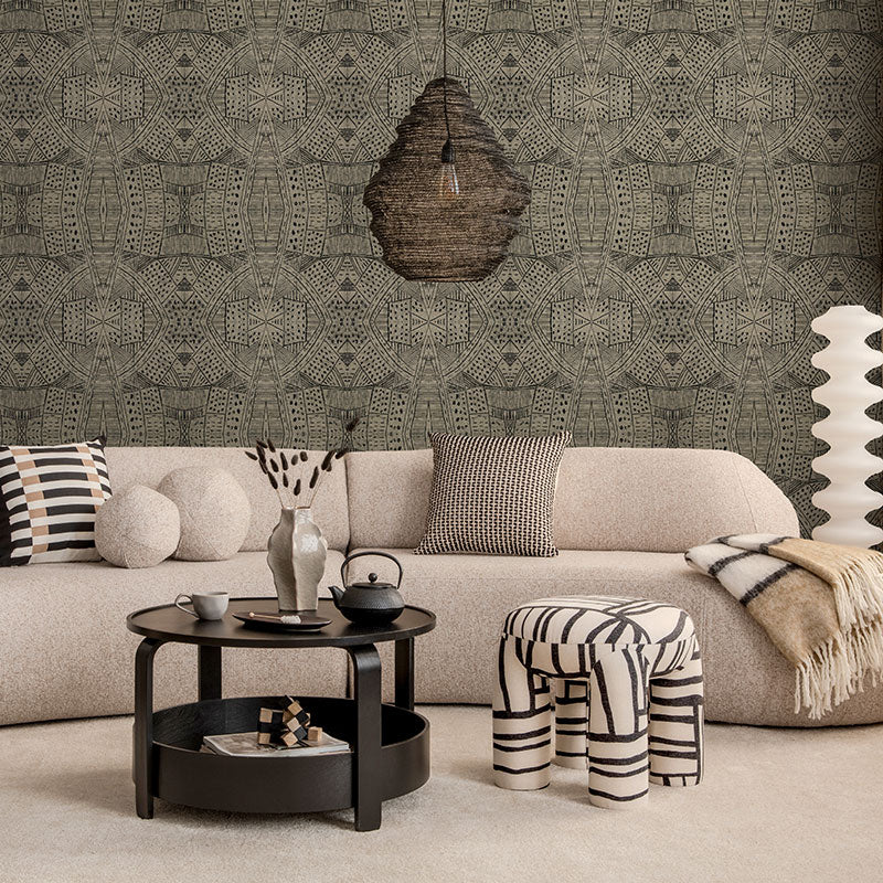 Mubuti Dot Weave Wallpaper