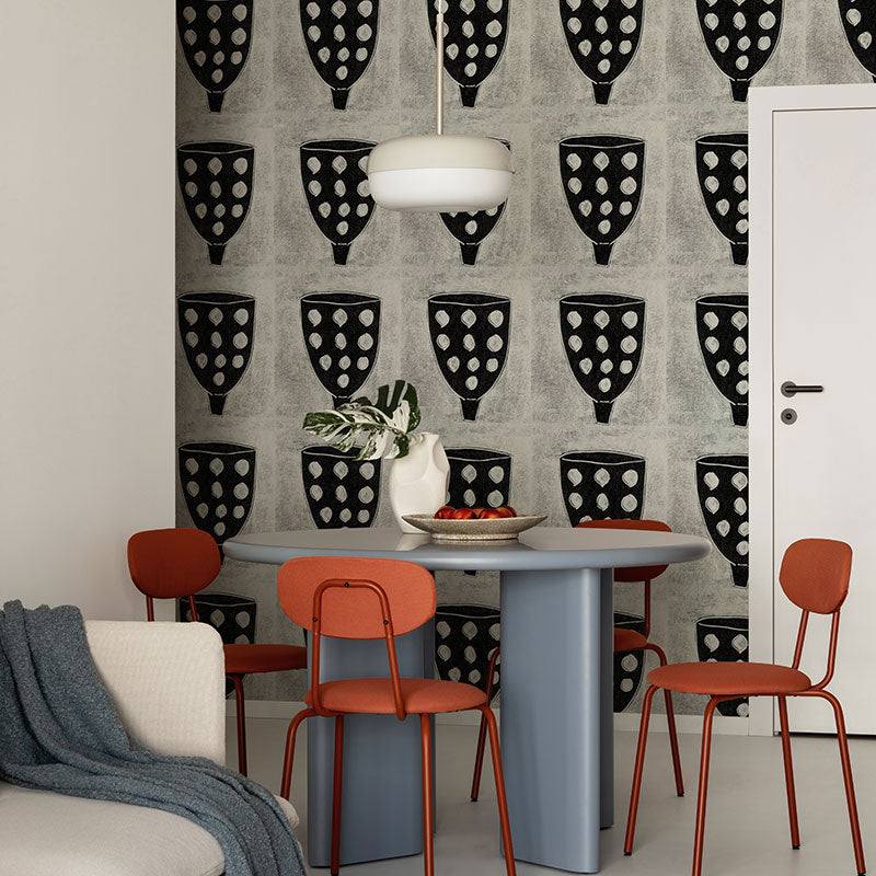 Spotted Cups Wallpaper