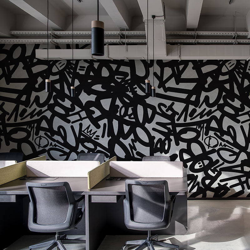 Circuit Vandalism Black Wallpaper