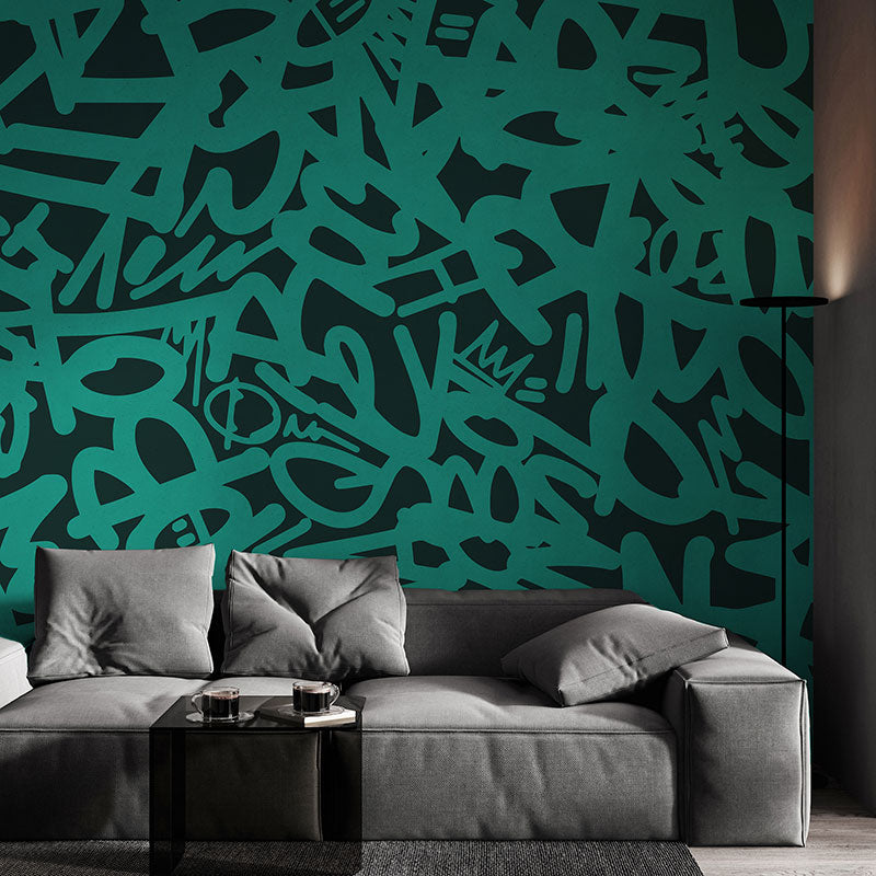 Circuit Vandalism Green Wallpaper