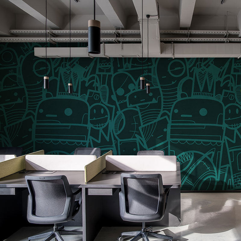 Robotag Green Wallpaper