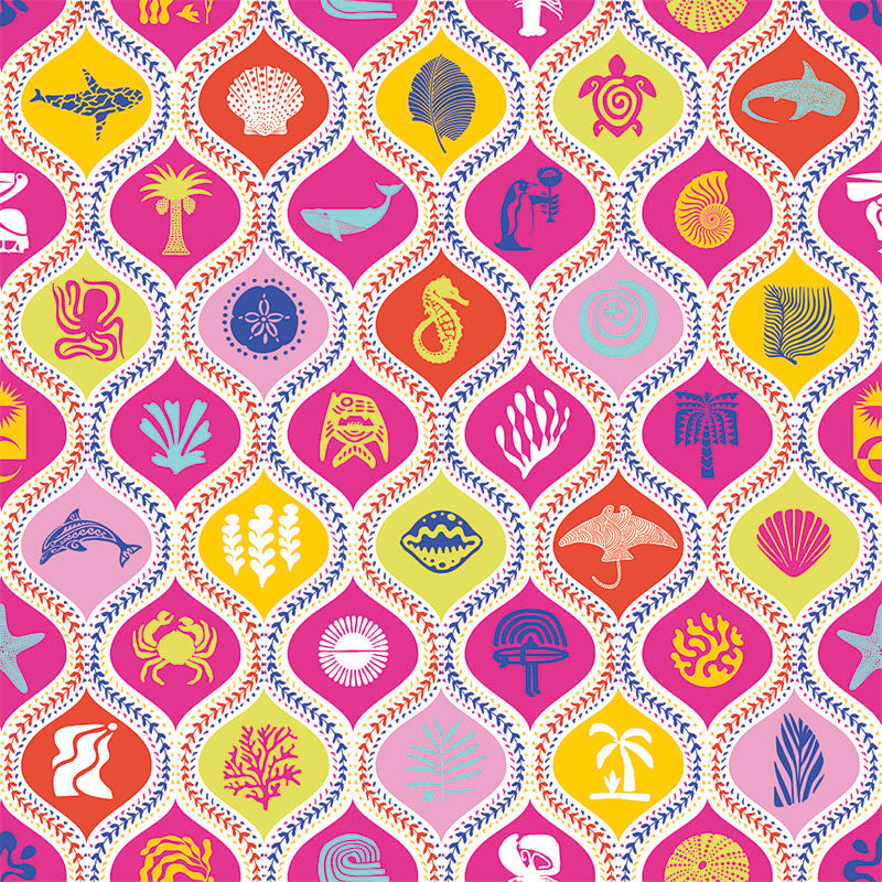 Deep Hot Pink Wallpaper