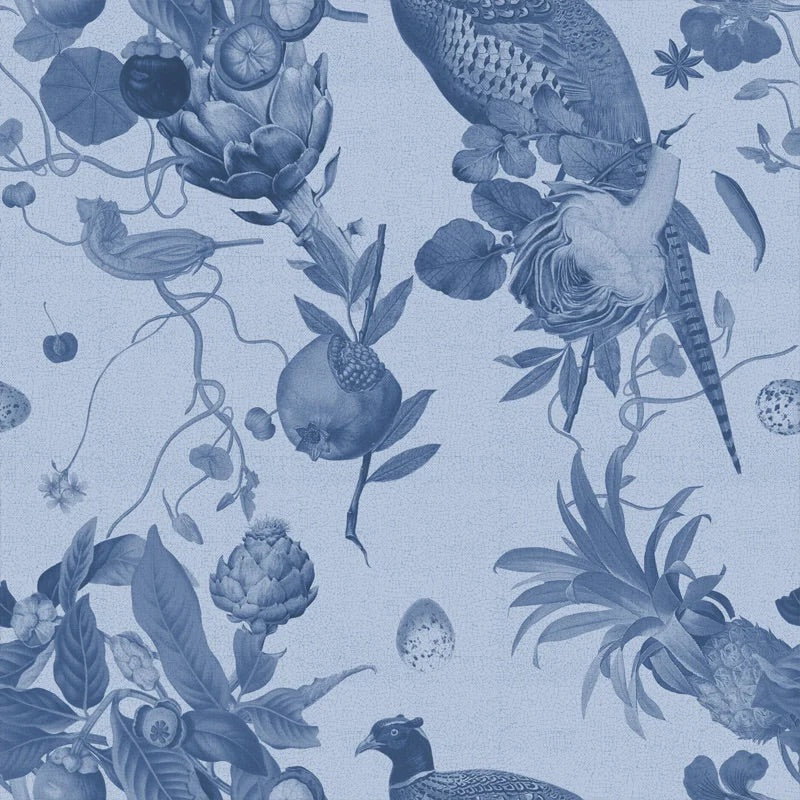 Ambrosia Mono Navy Wallpaper
