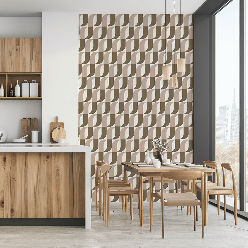 Aperture Cocoa and Sand wallpaper