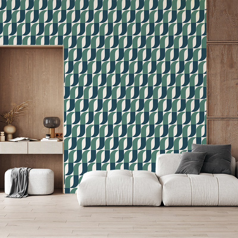 Aperture Petrol and Teal wallpaper