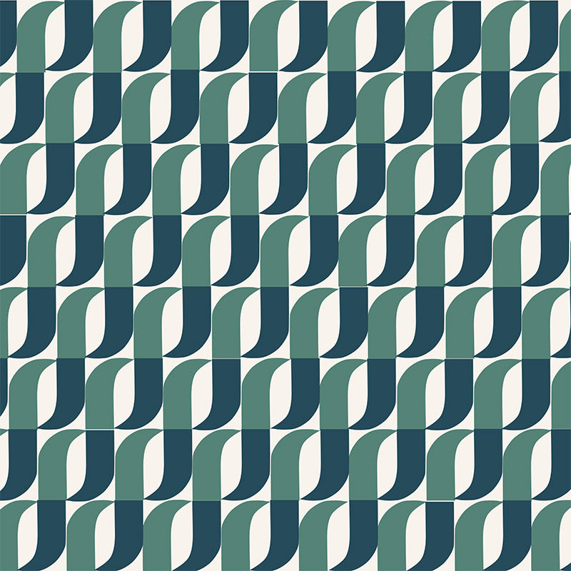 Aperture Petrol and Teal wallpaper