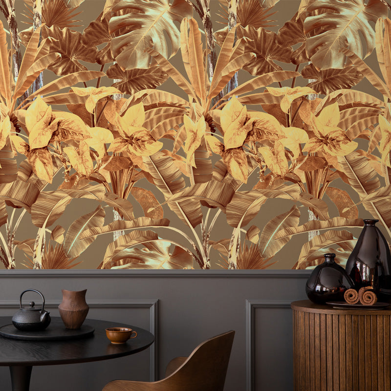 Banana Forest Copper Wallpaper