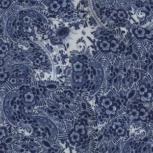 Blue Delft Dreams wallpaper