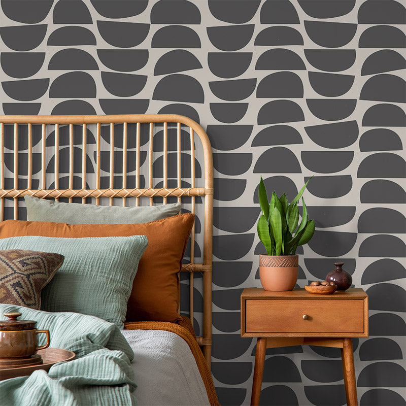 Bowls Graphite wallpaper