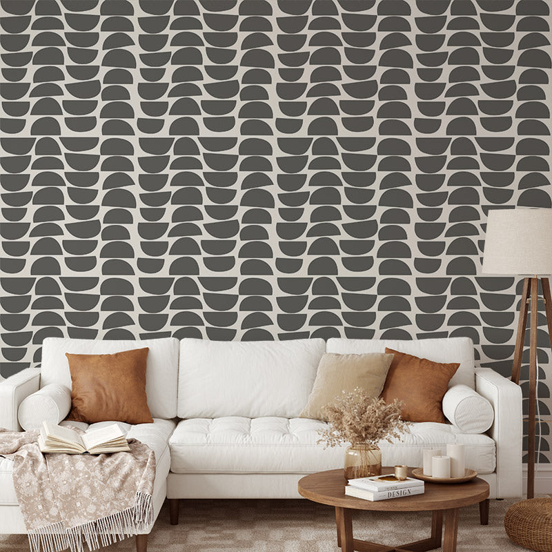 Bowls Graphite wallpaper