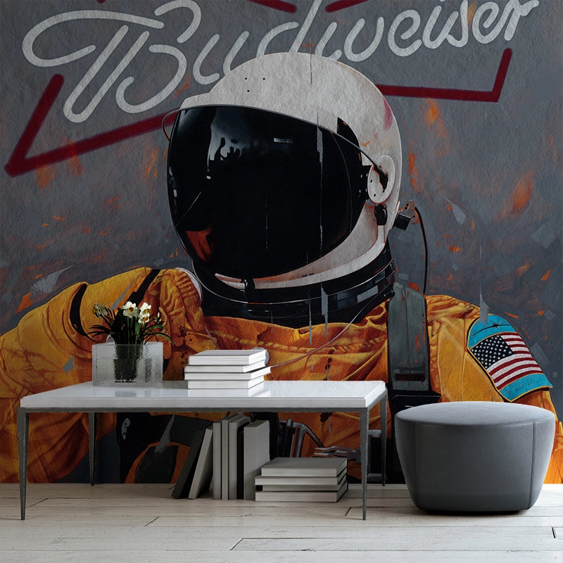 budweiser motorcycle helmet Award-winning wallpaper | Samples available