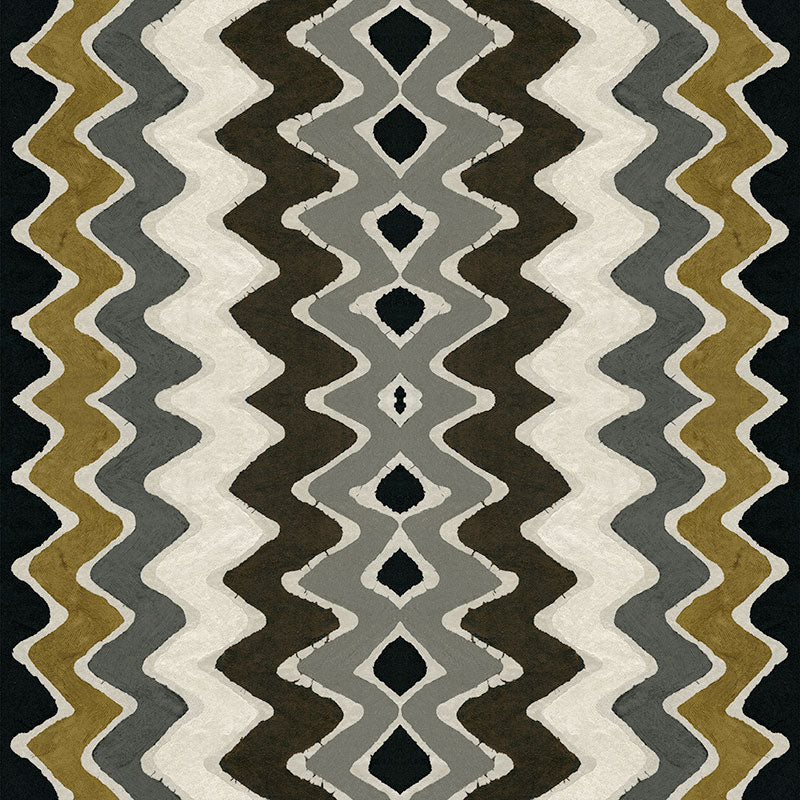 Contrast Zig Zag Wallpaper