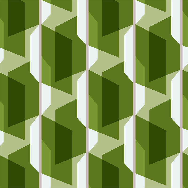 Campbell Olive Wallpaper