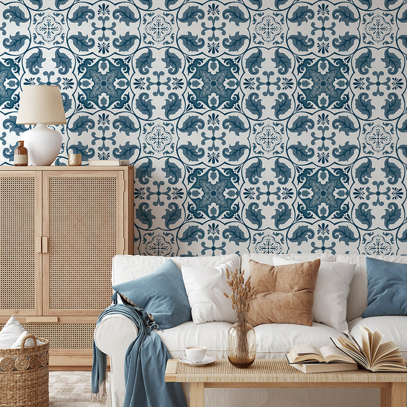 Cape Dutch Delft Wallpaper