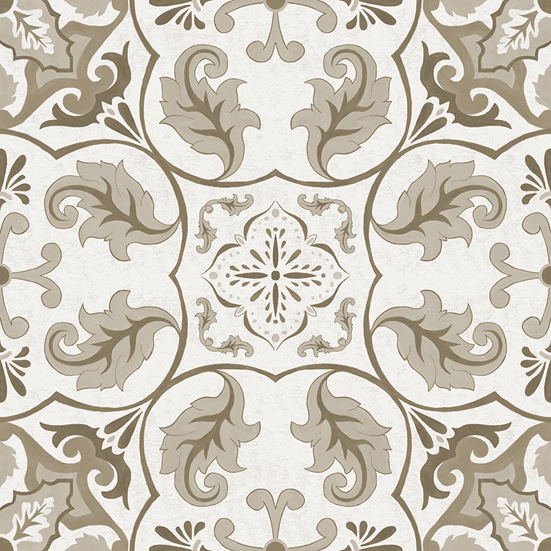 Cape Dutch Tile Vintage Wallpaper