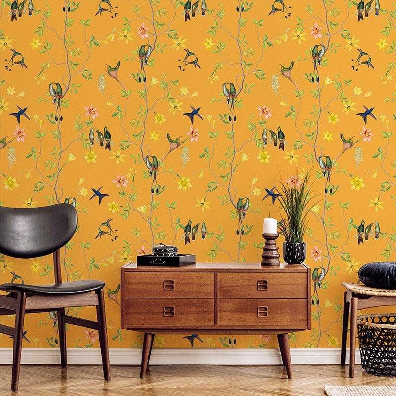 Chinoiserie Sunrise Wallpaper