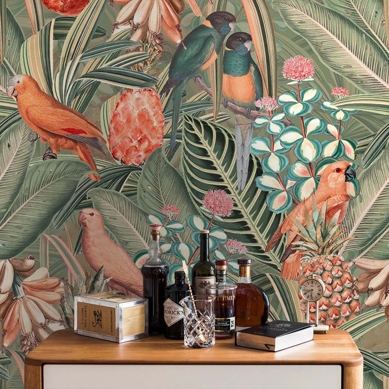 Colorful-birds-in-jungle-with-bananas-peach-and-green_insitu.jpg