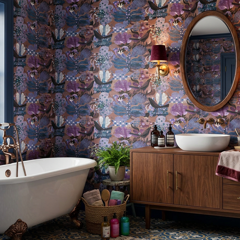 Aloe – Muted wallpaper