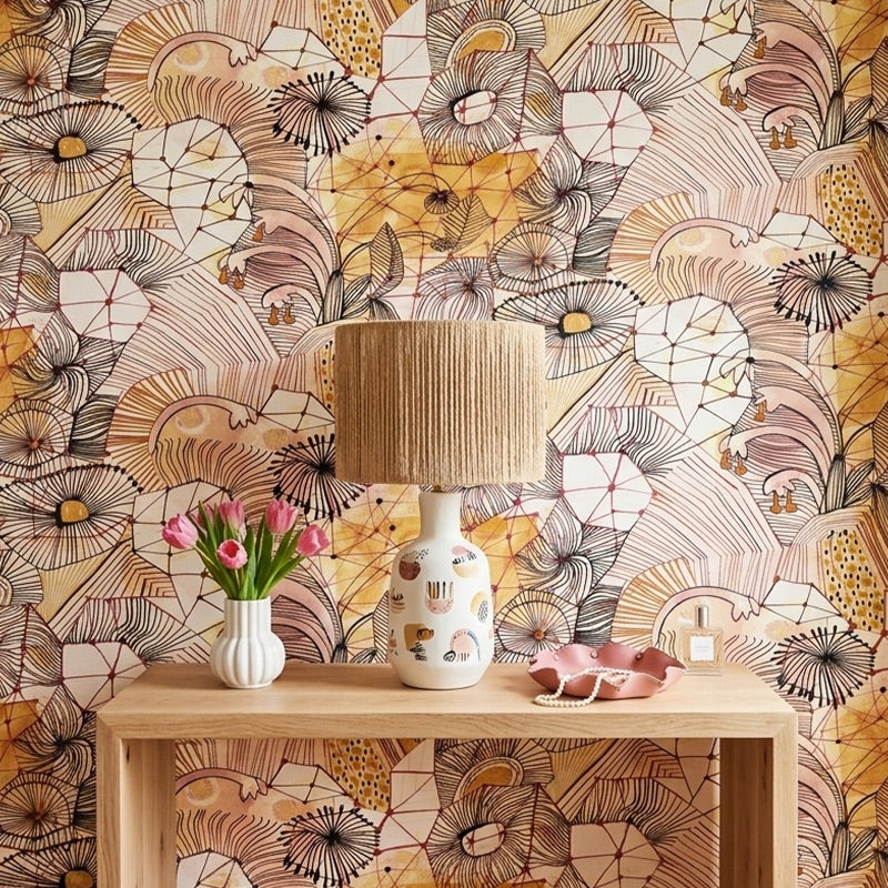 Celestial – Ochre wallpaper