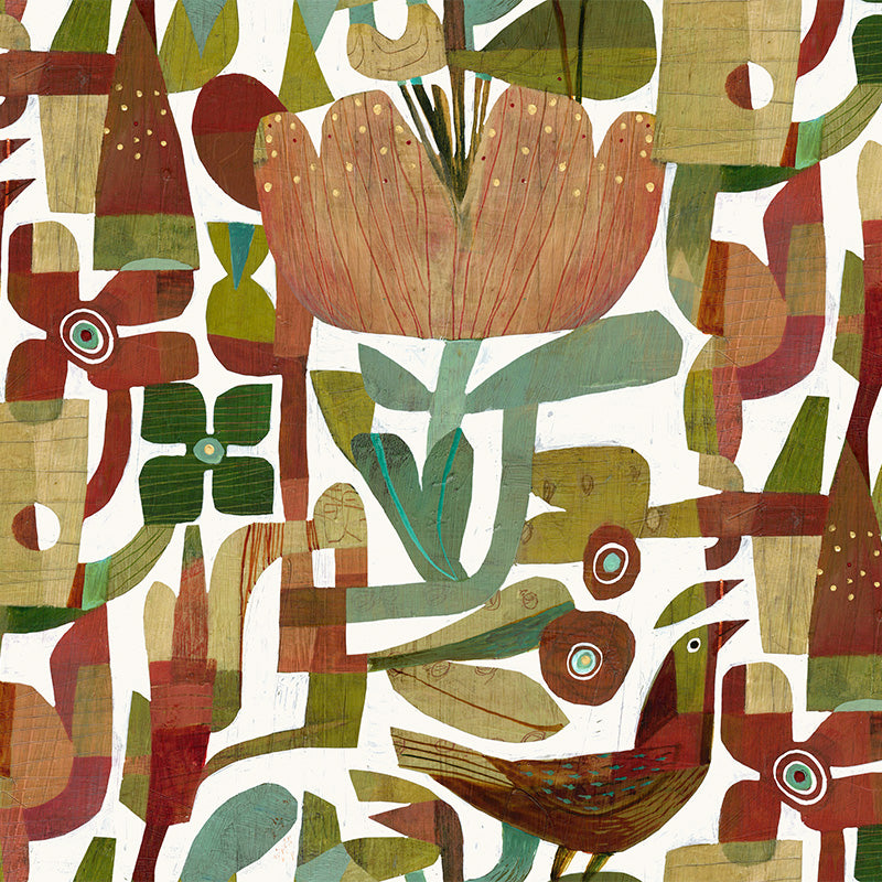 Edam – Muted wallpaper