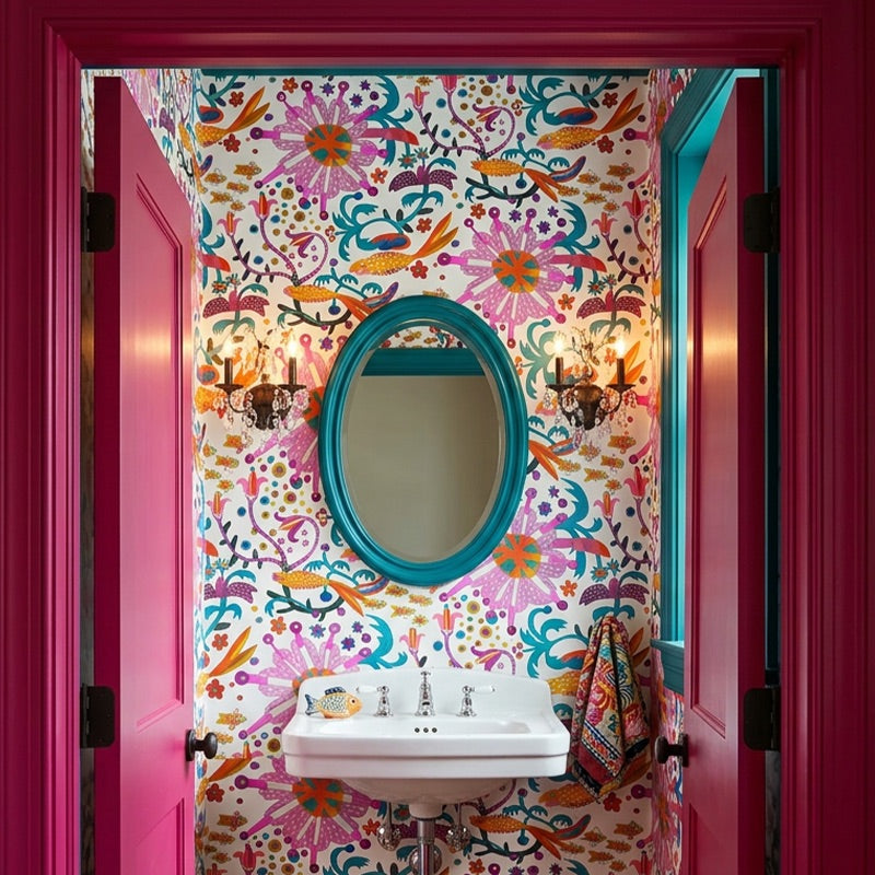 Goldfish – White wallpaper