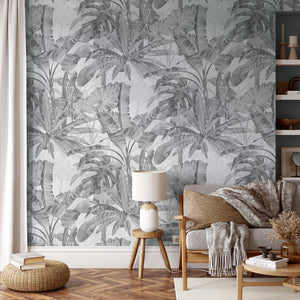 Deep Forest Silver Wallpaper