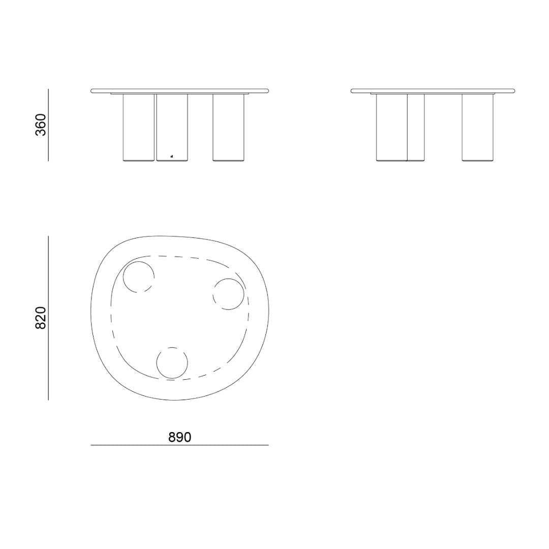 Dombolo Large Coffee Table