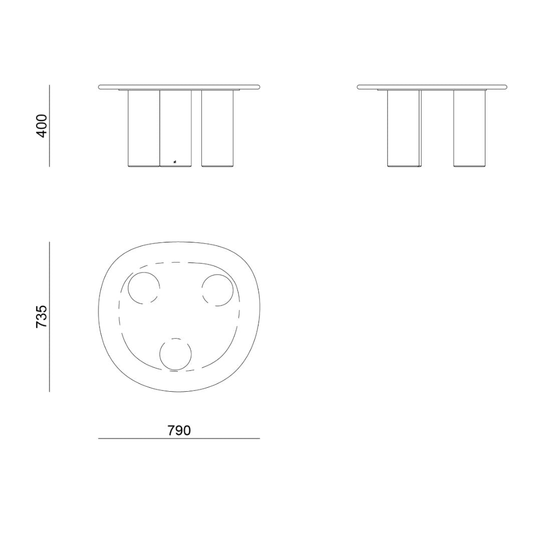 Dombolo Medium Coffee Table